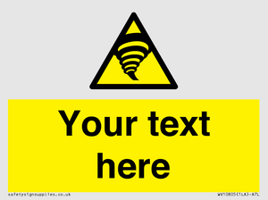 Custom Warning: Tornado zone